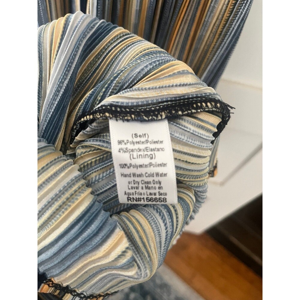 Azalea Bliss Multi Colored Striped Jumpsuit - Small - Picture 12 of 12